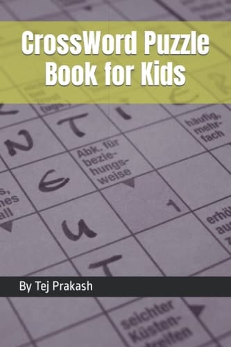 CrossWord Puzzle Book for Kids