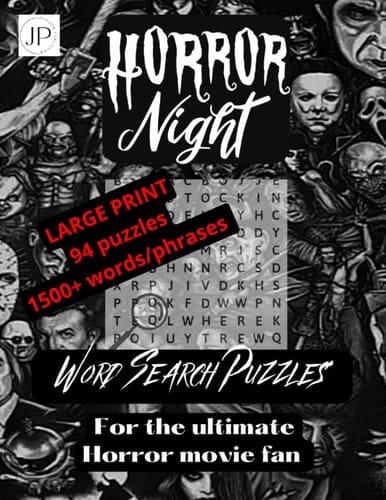 Horror Night : The Ultimate Horror Word Search