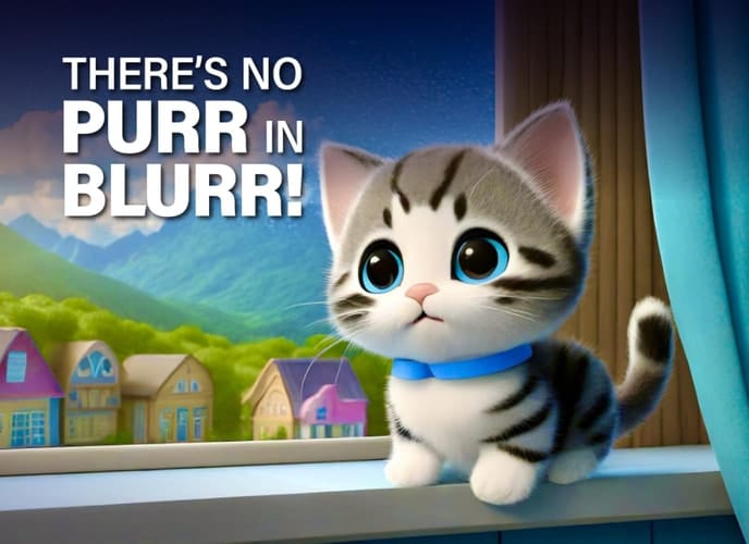 There’s No Purr in Blurr!