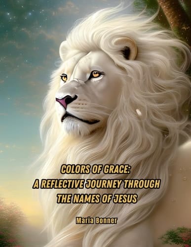 "Colors of Grace: A Reflective Journey Through the Names of Jesus" (Worship Coloring Books)