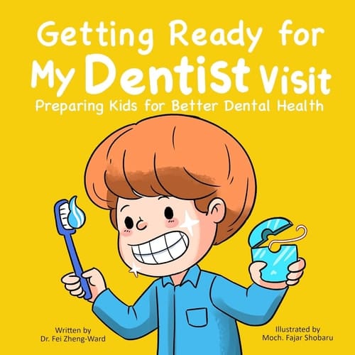 Getting Ready for My Dentist Visit Dentist Book for Kids, Kids Book About Dentists, Kids Book About Brushing Teeth, Brushing Teeth Book for Kids, Dental Health Book for Kids