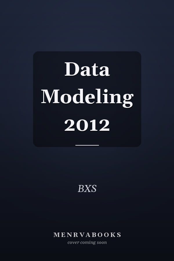 Data Modeling 2012