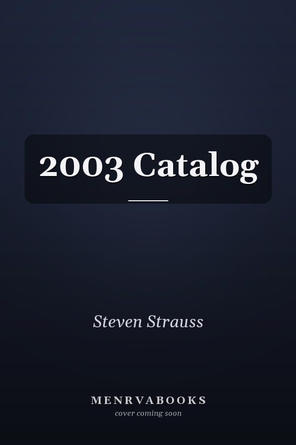 2003 Catalog