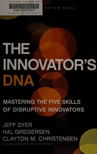 The innovator's DNA