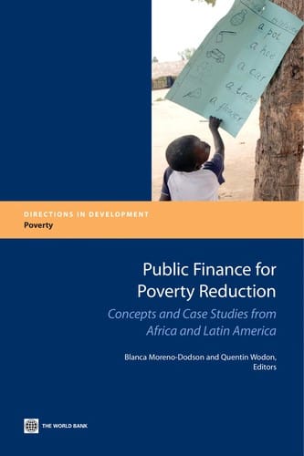 Public finance for poverty reduction