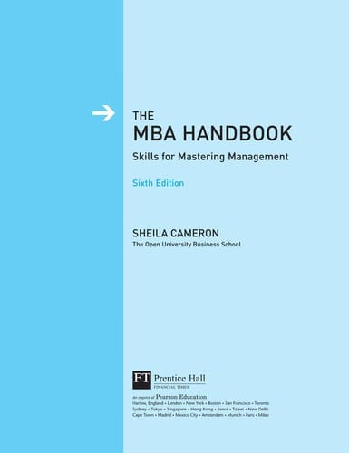 The MBA handbook