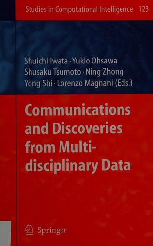 Communications and discoveries from multidisciplinary data