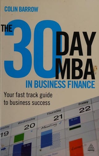 The 30 day MBA in business finance