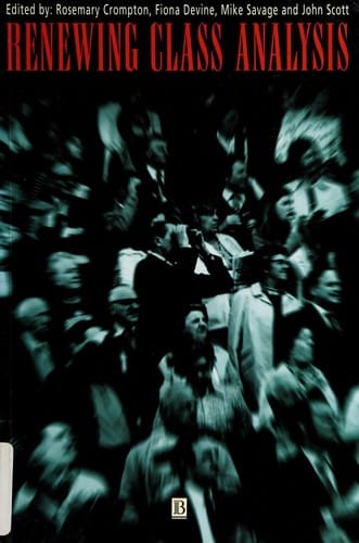 Renewing class analysis