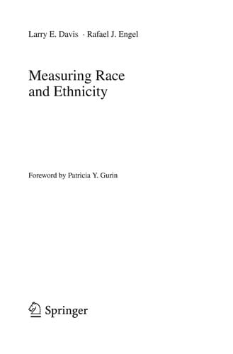 Measuring race and ethnicity
