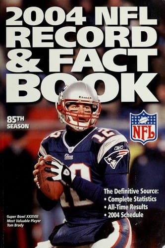 The official 2004 National Football League record & fact book