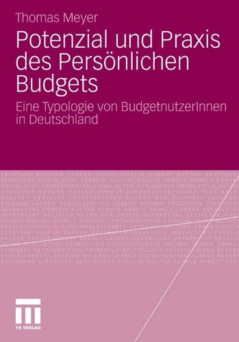 Potenzial und Praxis des perso nlichen Budgets