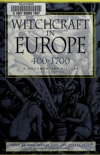 Witchcraft in Europe, 400-1700