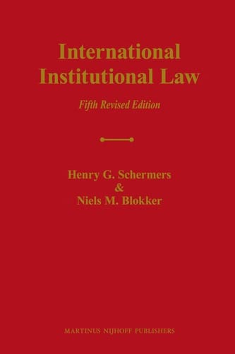 International institutional law