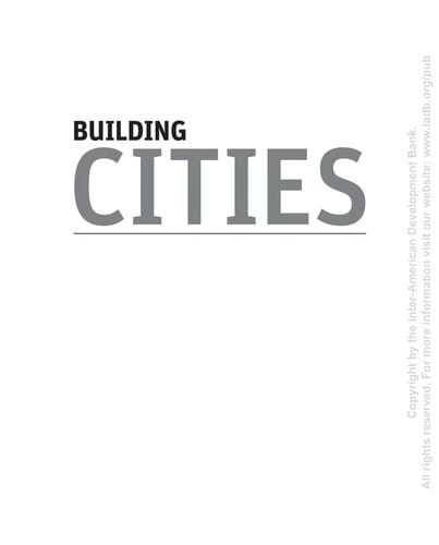Building cities