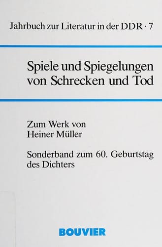 Spiele und Spiegelungen von schrecken und Tod