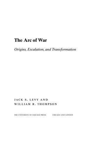 The arc of war