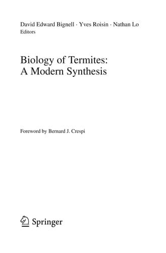 Biology of termites