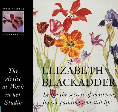 ARTIST AT WORK IN HER STUDIO