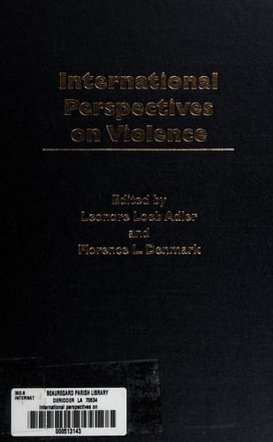 International perspectives on violence