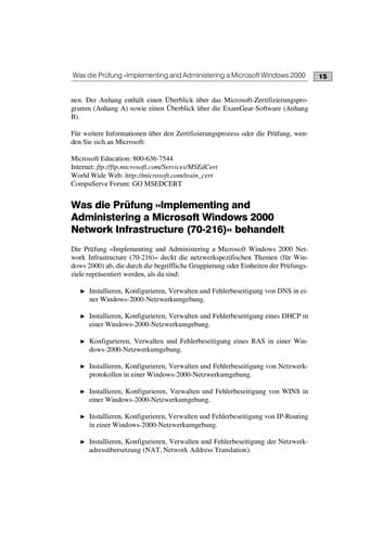 MCSE Windows 2000 Network Infrastructure