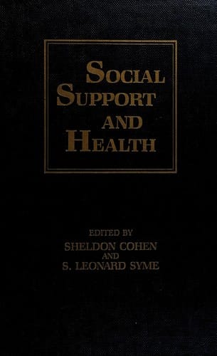 Social support and health