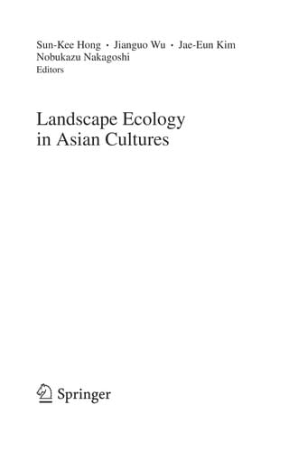 Landscape Ecology in Asian Cultures