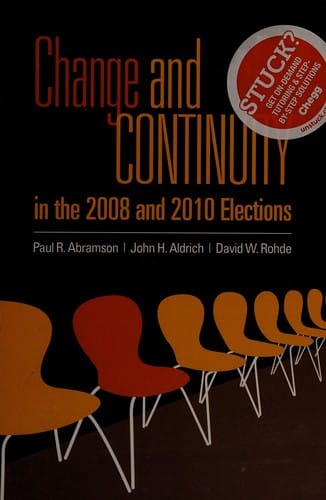 Change and continuity in the 2008 and 2010 elections
