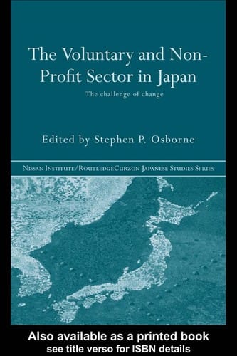 The voluntary and non-profit sector in Japan