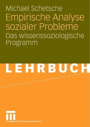 Empirische Analyse sozialer Probleme