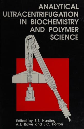 Analytical ultracentrifugation in biochemistry and polymer science