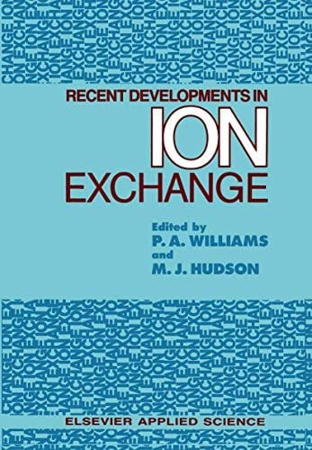 Recent developments in ion exchange