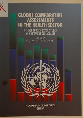 Global comparative assessments in the health sector