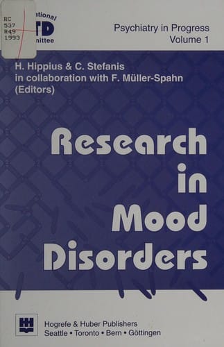 Research in mood disorders