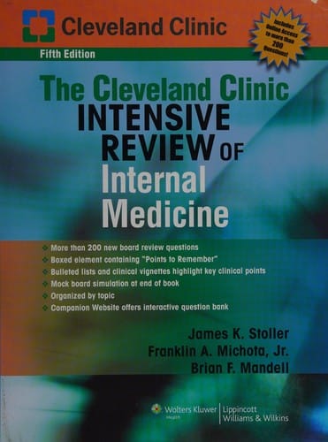 The Cleveland Clinic intensive review of internal medicine