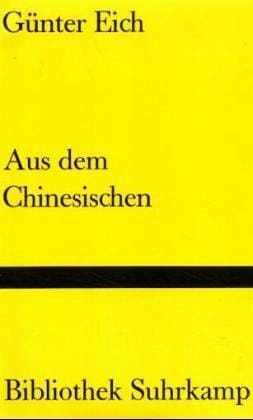 Aus dem Chinesischen