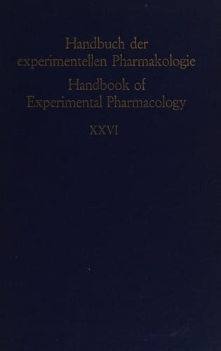 Vergleichende Pharmakologie von Überträgersubstanzen in tiersystematischer Darstellung