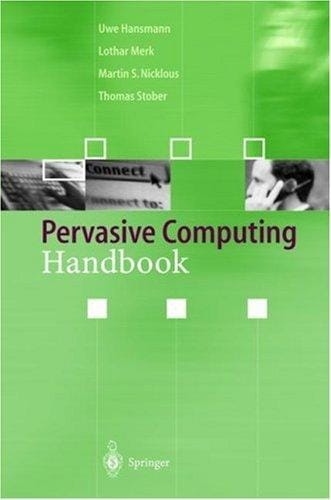 Pervasive Computing Handbook