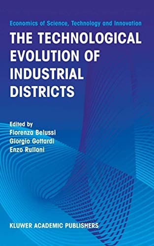 The technological evolution of industrial districts