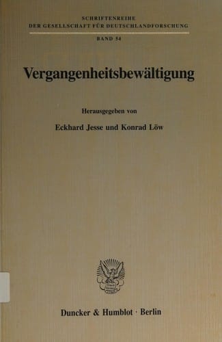 Vergangenheitsbewältigung