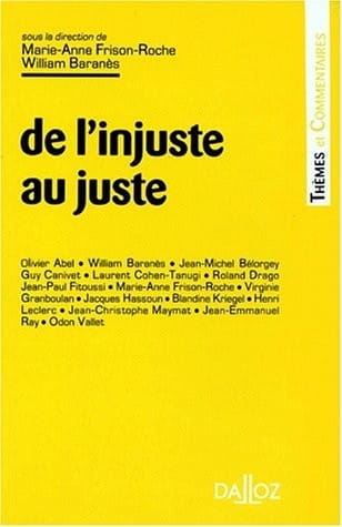 De l'injuste au juste