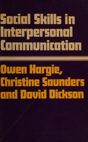 Social skills in interpersonal communication