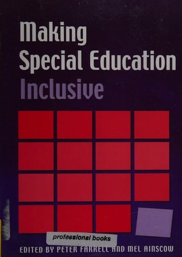 Making special education inclusive