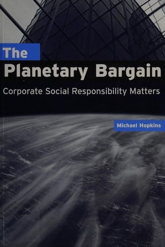 PLANETARY BARGAIN: CORPORATE SOCIAL RESPONSIBILITY MATTERS