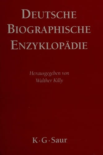 Deutsche biographische Enzyklopädie (DBE)