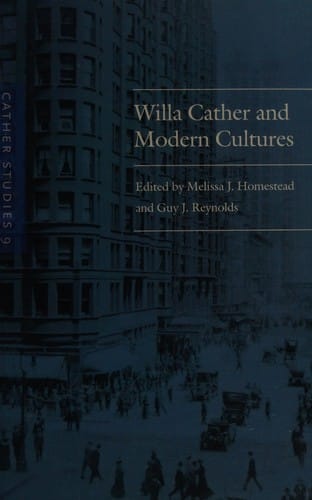 Willa Cather and modern cultures