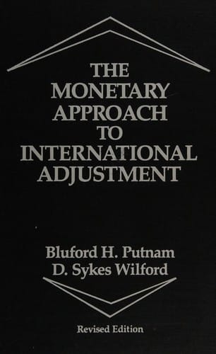 The Monetary approach to international adjustment