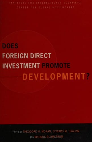 Does foreign direct investment promote development?