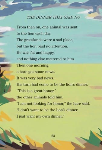 The lion and the hare