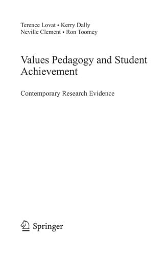 Values pedagogy and student achievement